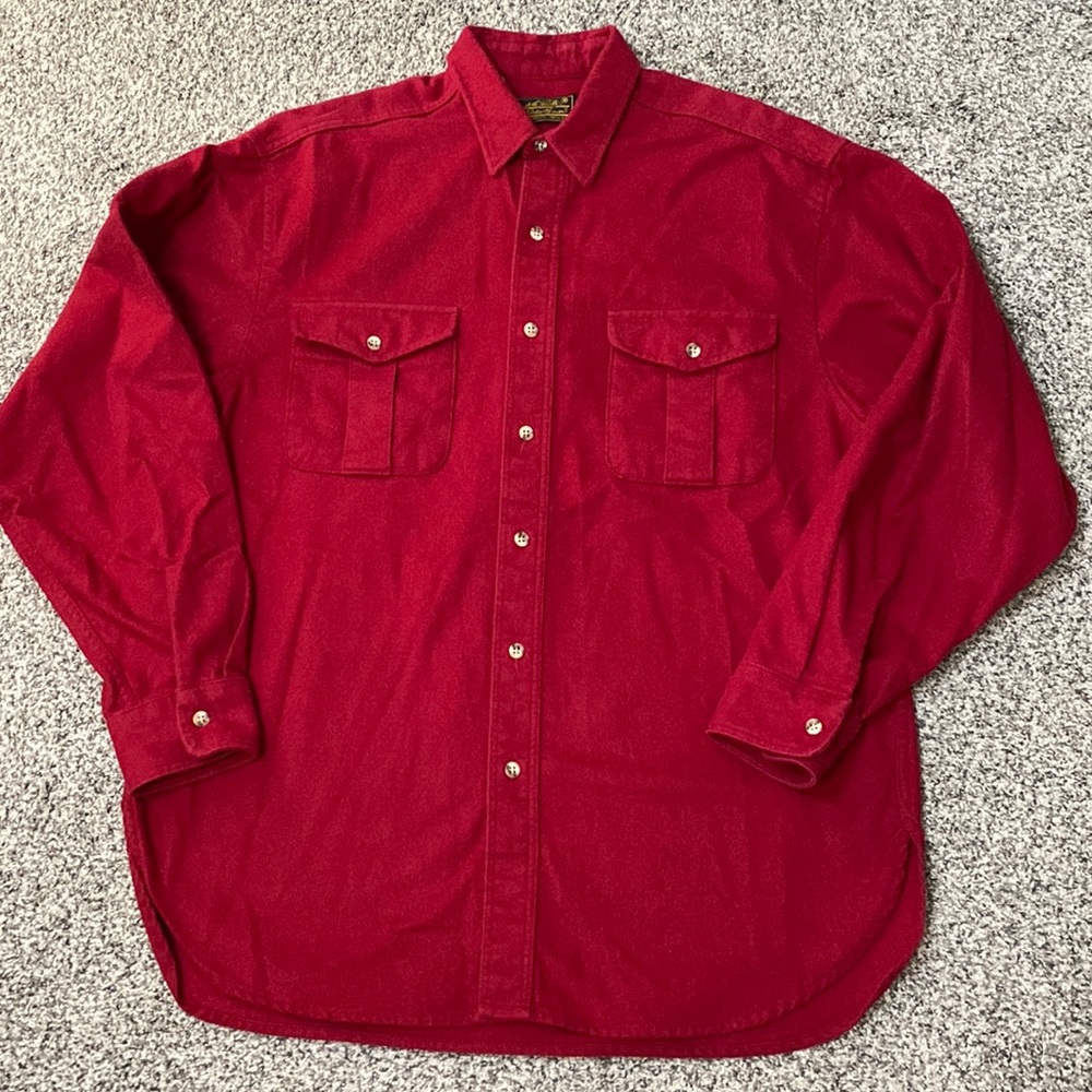 Eddie Bauer Red Men's Shirt